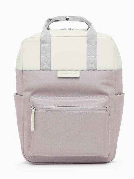 Business Backpack 1 Compartment + 15'' Laptop Kapten and son Violet backpack BERGEN