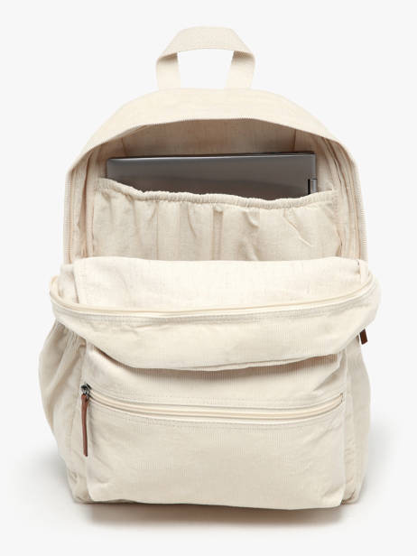 Sac à Dos 1 Compartiment Basilic pepper Beige delhi BDEH01 vue secondaire 3