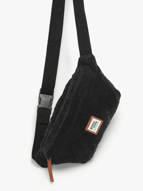 Sac Banane Basilic pepper Noir delhi BDEH05 vue secondaire 2