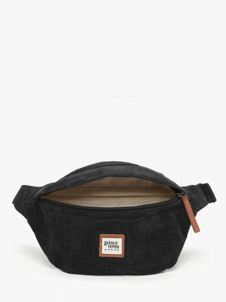 Sac Banane Basilic pepper Noir delhi BDEH05 vue secondaire 3