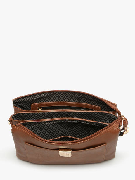 Shoulder Bag Ajoure Lulu castagnette Brown ajoure WINTER other view 3