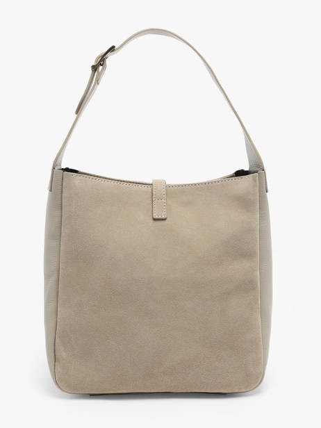 Shoulder Bag Velvet Caviar Leather Milano Beige velvet caviar VC24118 other view 4