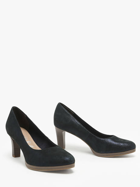 Pumps In Leather Tamaris Blue women 41 other view 2