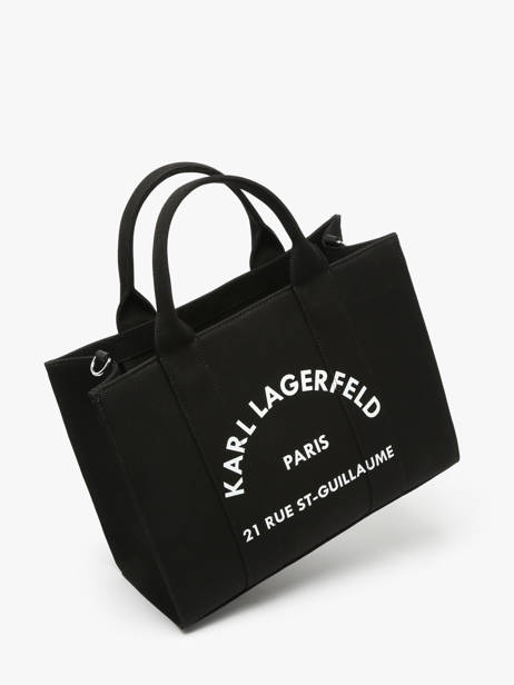 Small Tote Bag Rsg Cotton Karl lagerfeld Black rsg A1W50010 other view 2