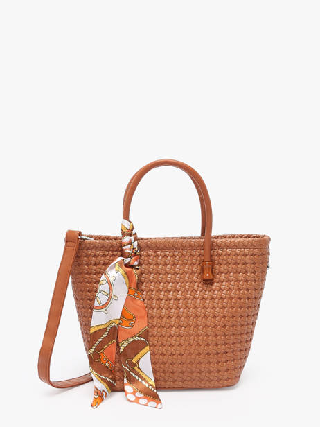 Sac Porté Main Et Bandoulière Braided Miniprix Marron braided 1