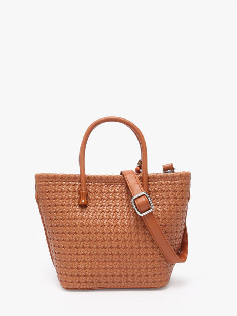 Sac Porté Main Et Bandoulière Braided Miniprix Marron braided 1 vue secondaire 3