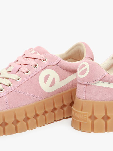 Sneakers Play In Leather No name Pink women PLVS042Q other view 3