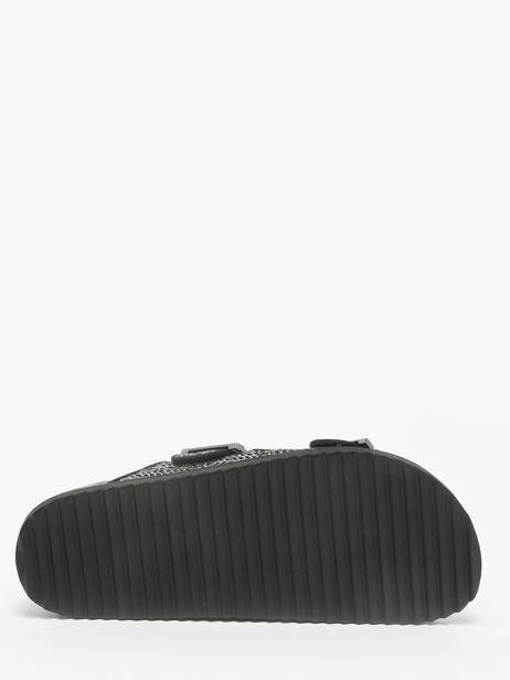 Slippers Fusbett Colors of california Black women HCBIOW07 other view 4