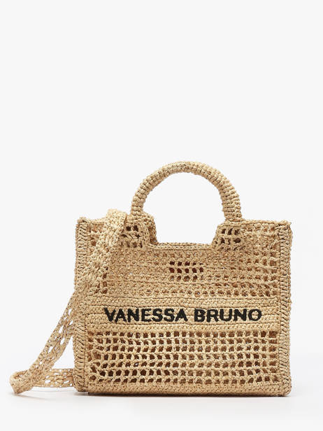 Small Raffia Tote Bag Vanessa bruno Beige cabas raphia 60V40884