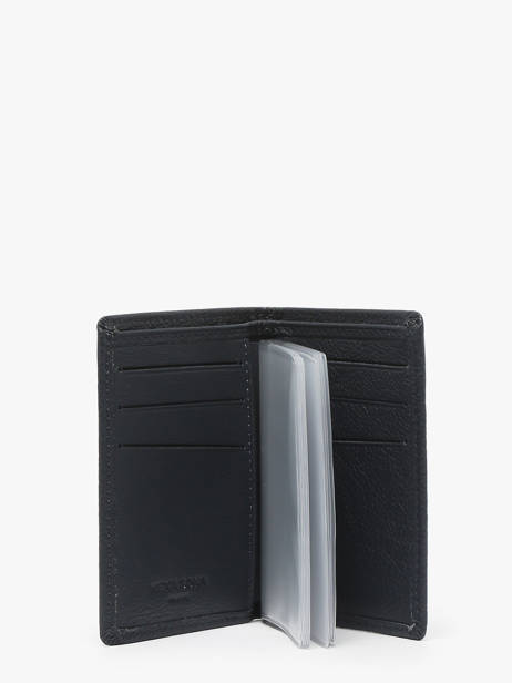 Card Holder Leather Hexagona Blue confort 461007R other view 1