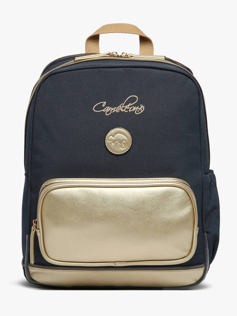 2-compartment Backpack Cameleon Blue vintage fantasy SO40