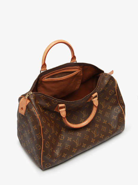 Sac à Main Second Life Louis vuitton Marron second life 1345894 vue secondaire 5