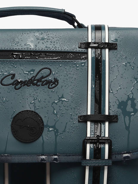 Vintage North Satchel Cameleon Blue vintage north CA38 other view 6