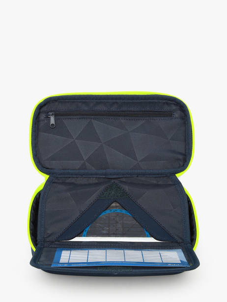 Pouch Satch Blue pencil case BSC other view 3