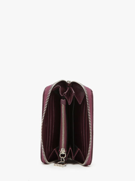 Porte-monnaie Altesse Cuir Etrier Violet altesse EALT096M vue secondaire 3