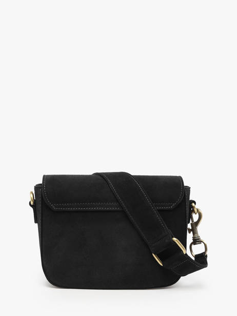 Sac Bandoulière Velvet Cuir Milano Noir velvet VE260611 vue secondaire 4