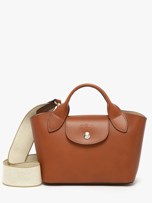 Longchamp Epure timeless Sacs porté travers Marron