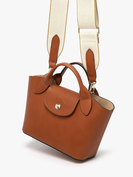 Longchamp Epure timeless Sacs porté travers Marron