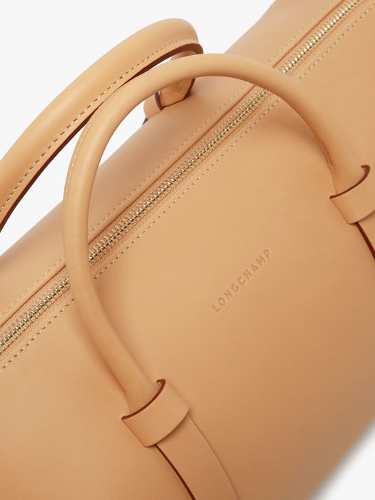 Longchamp Daylong chevron Handbag Beige