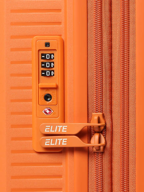 Valise Rigide Extensible Fjord Elite Orange fjord E4729 vue secondaire 1