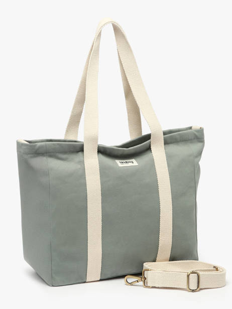 Sac Porté épaule Cesar Coton Hindbag Vert best seller CESAR vue secondaire 2