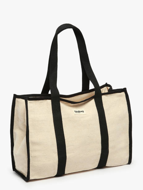 Sac Porté épaule Jute Jute Hindbag Beige jute JU vue secondaire 1