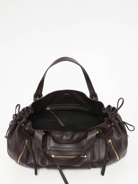Shoulder Bag Icone Leather Gerard darel Brown icone DCS30410 other view 3