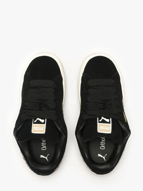 Sneakers In Leather Puma Black women 40486201 other view 4