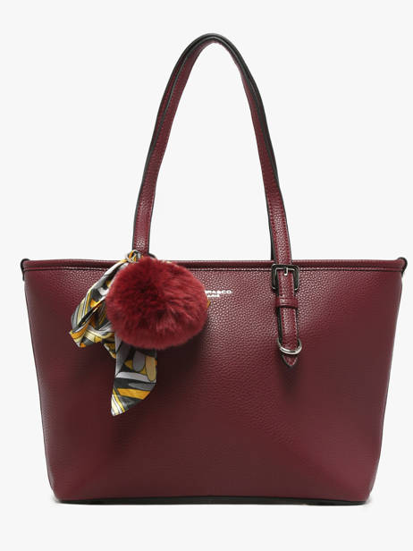 Shoulder Bag Grained Miniprix Red grained F2531