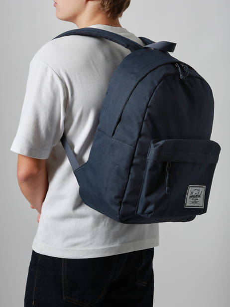Sac à Dos 1 Compartiment Herschel Bleu classics 11544 vue secondaire 1
