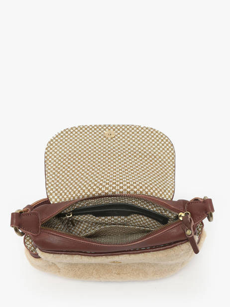 Crossbody Bag Vintage Leather Mila louise Beige vintage 35231TC other view 3