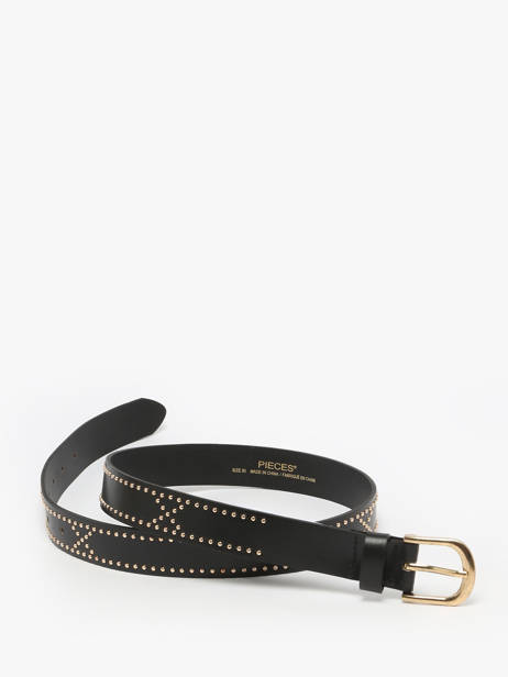Ceinture Pieces Noir june 17160105 vue secondaire 3