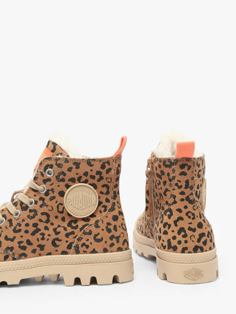 Boots In Leather Palladium Brown women 99519974 other view 3