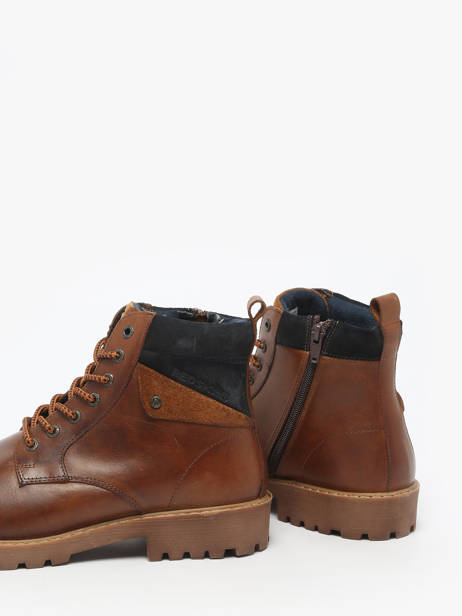 Boots Tuto In Leather Redskins Brown men TUTO other view 2
