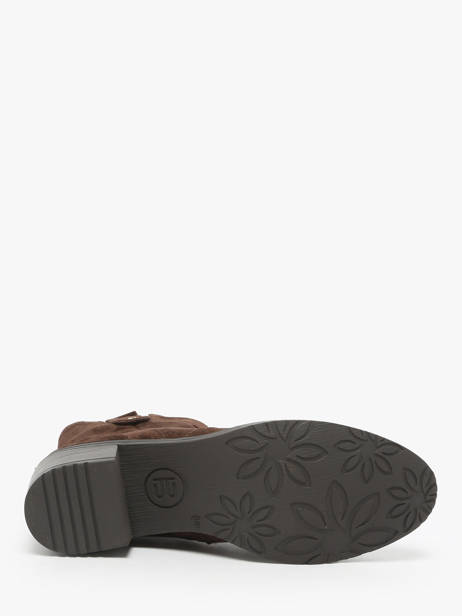 Heeled Boots In Leather Tt. bagatt Brown women 14006100 other view 5