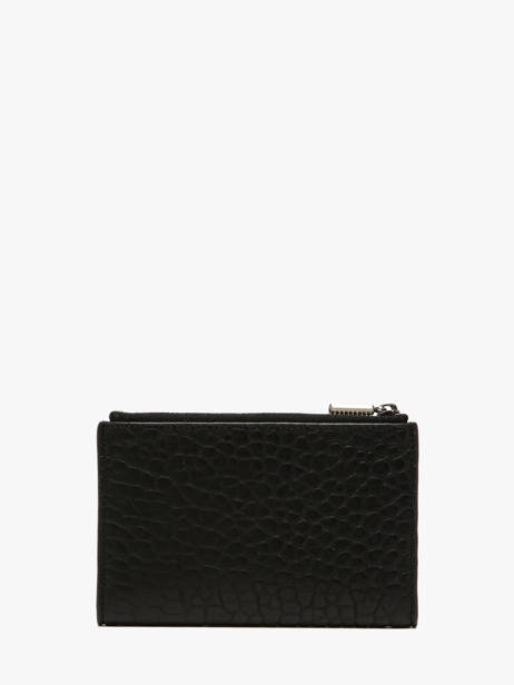 Wallet Leather Mila louise Black vintage 3576E other view 2