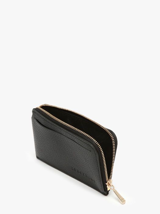 Longchamp Le foulonné Porte billets/cartes Noir