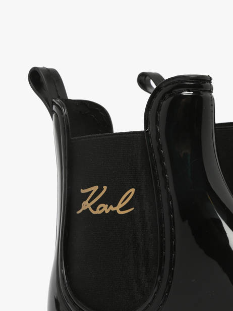 Rain Boots Kalosh Ii Karl lagerfeld Black women KL94775 other view 3