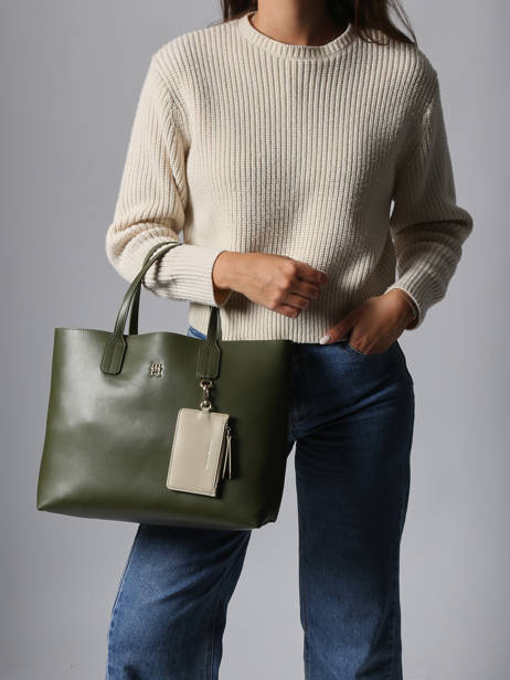 Shoulder Bag Th Icon Tommy hilfiger Green th icon AW17683 other view 1