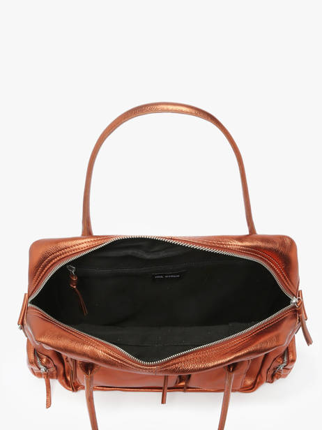 Handbag 90's Leather Paul marius Brown 90's DANDY90S other view 3