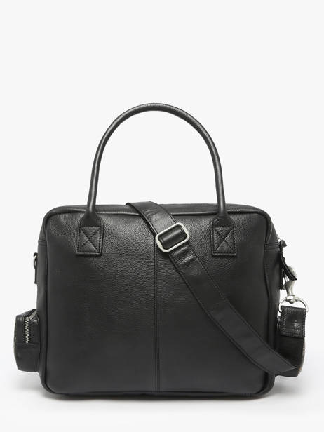 Handbag Python Leather Paul marius Black python DANDP90S other view 4