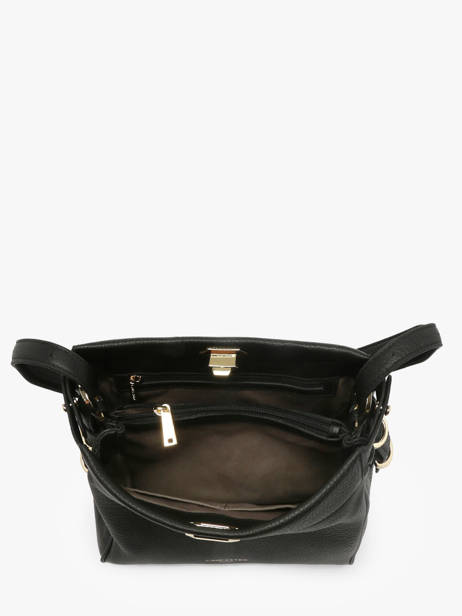 Shoulder Bag Mademoiselle Romy Leather Lancaster Black mademoiselle romy 105 other view 3