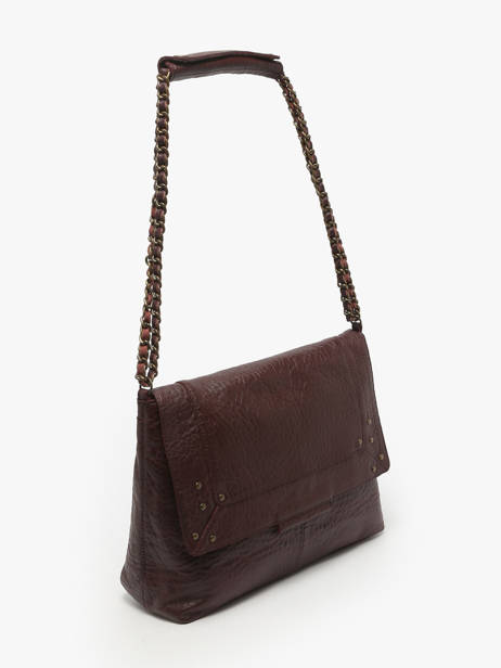 Sac Porté épaule Felizia Cuir Pieces Marron felizia 17122472 vue secondaire 2