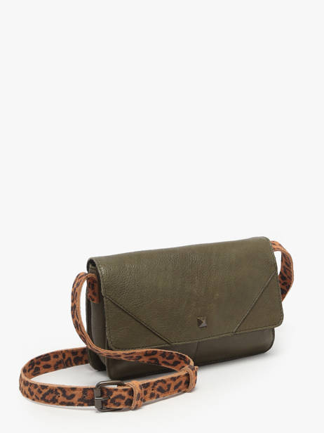 Shoulder Bag June Leather Pieces Green june 17160060 other view 2