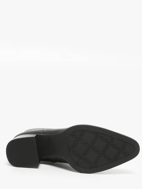 Heeled Formal Shoes In Leather Michael kors Black women XME5L001 other view 4