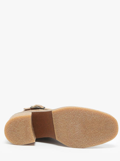 Heeled Boots In Leather Alpe Brown women 54651109 other view 4