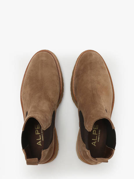 Chelsea Boots In Leather Alpe Brown women 54841109 other view 3