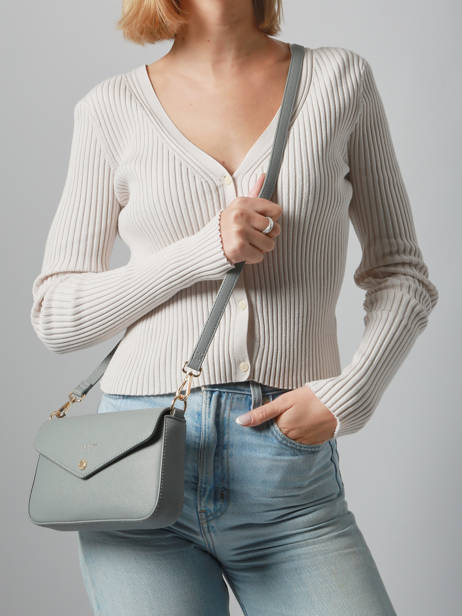 Crossbody Bag Saffiano David jones Gray saffiano 5 other view 1