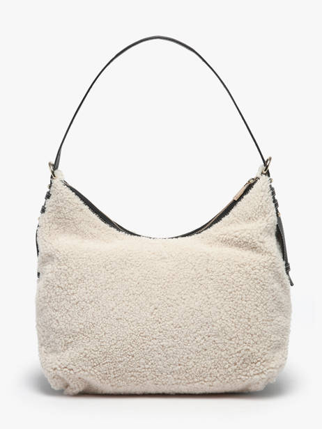 Shearling Leather Carrie Winter Shoulder Bag Nathan baume Beige vogue S other view 4