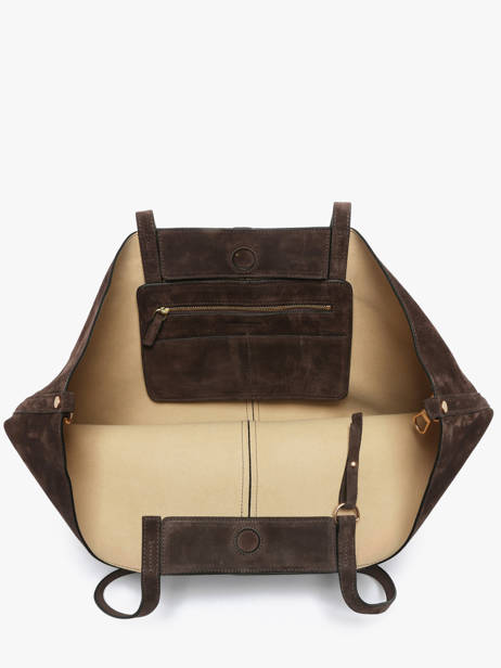 Shoulder Bag Cabas Leather Vanessa bruno Brown cabas 29V40873 other view 3